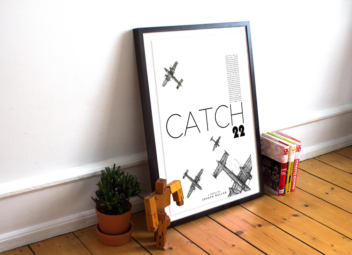 Catch 22 Joseph Heller - Book - Movie Poster