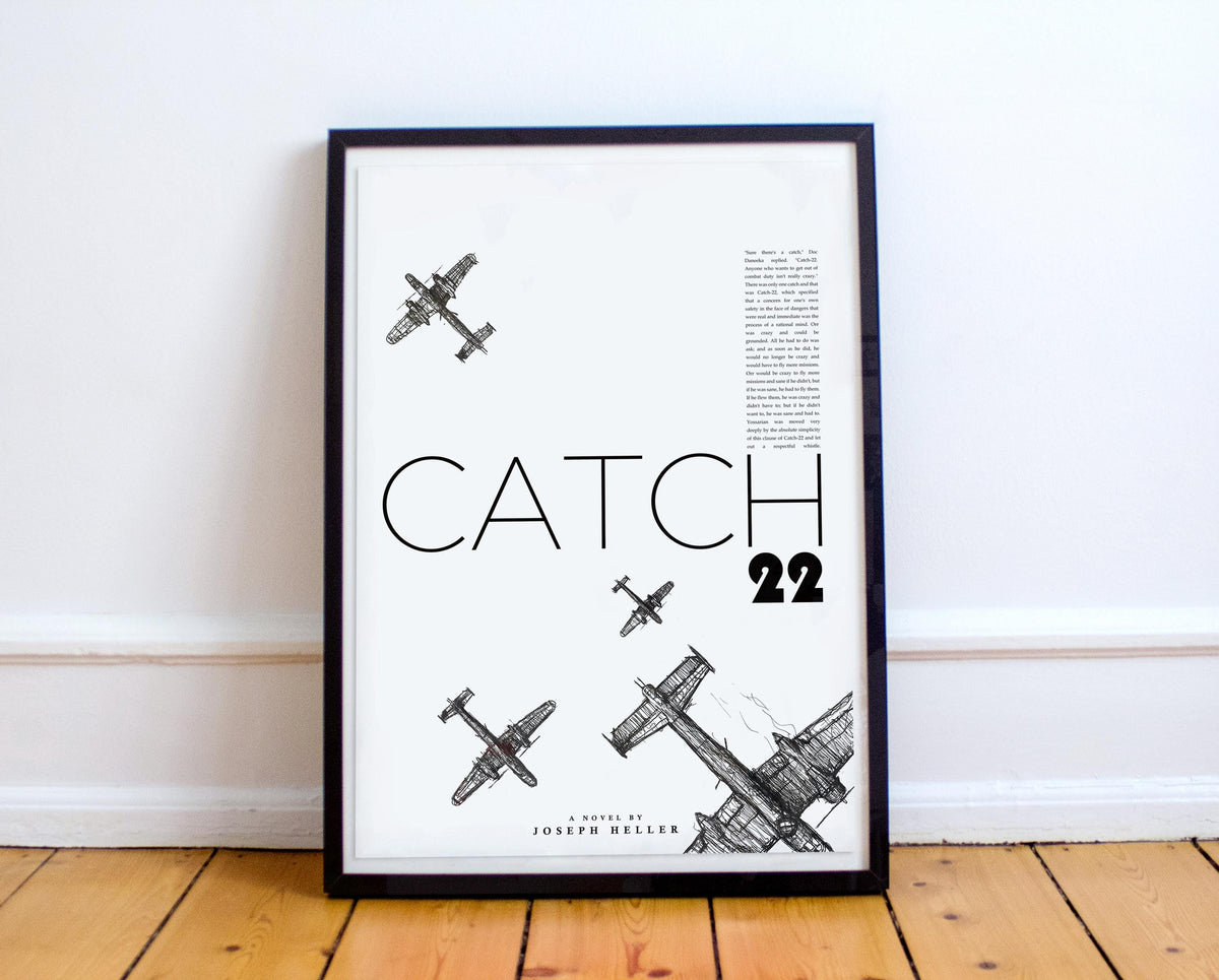 Catch 22 Joseph Heller - Book - Movie Poster