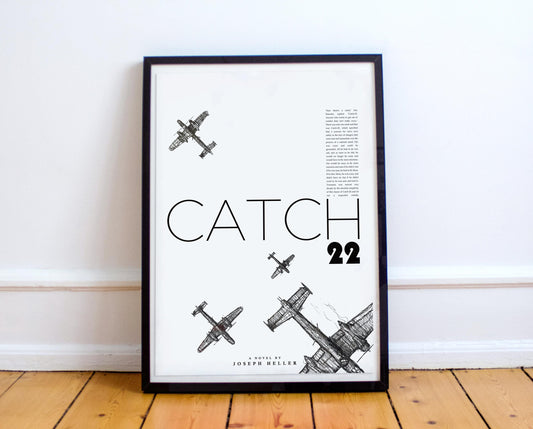 Catch 22 Joseph Heller - Book - Movie Poster