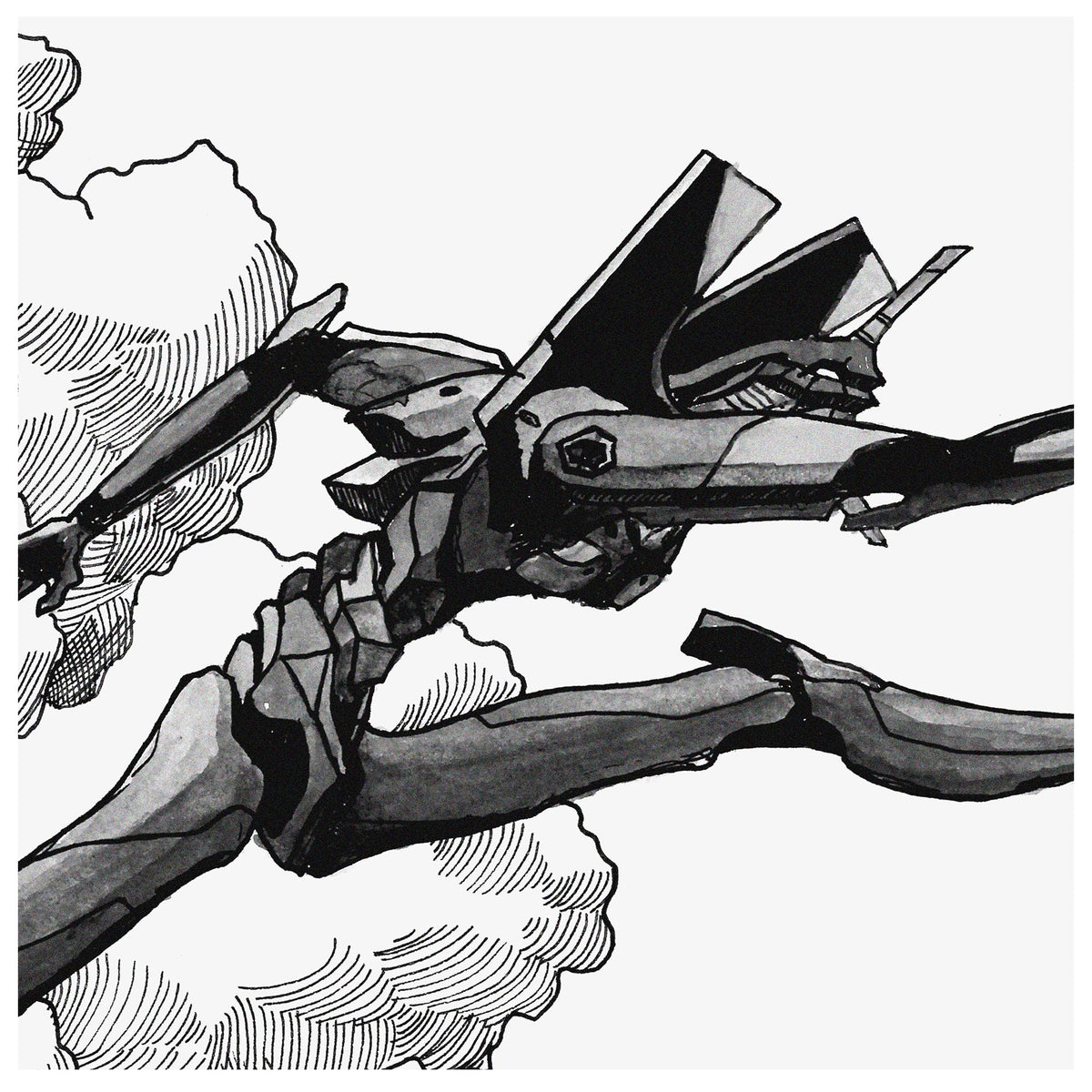 EVA UNIT 01 - Run! - The End of Evangelion - N - Altenative Anime Poster V2