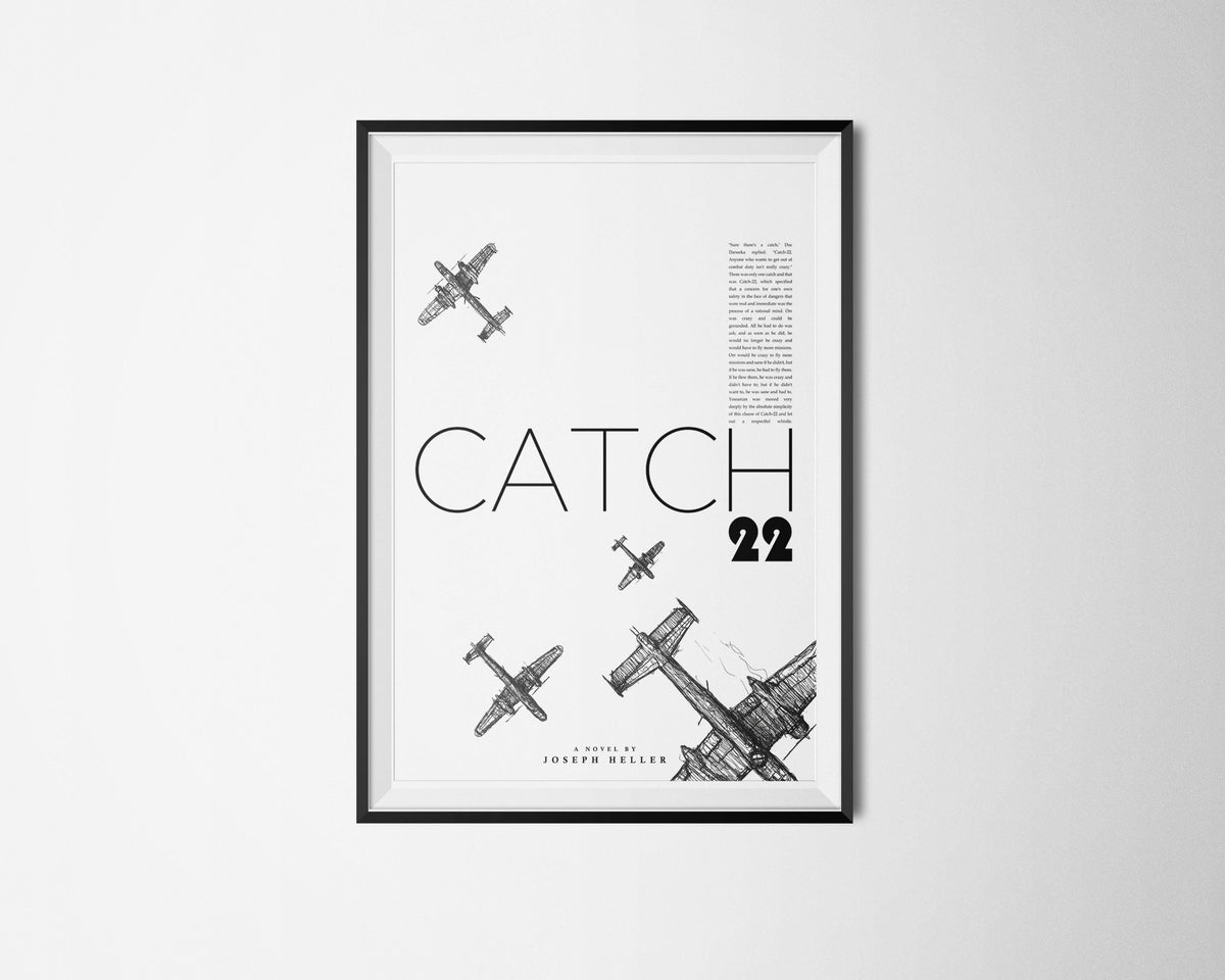 Catch 22 Joseph Heller - Book - Movie Poster