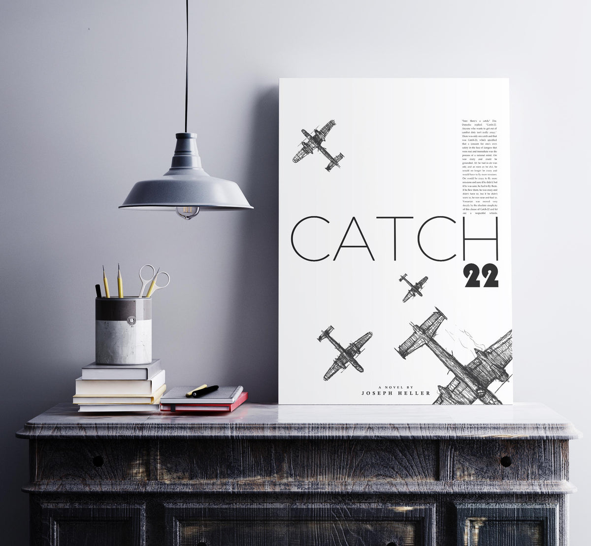 Catch 22 Joseph Heller - Book - Movie Poster