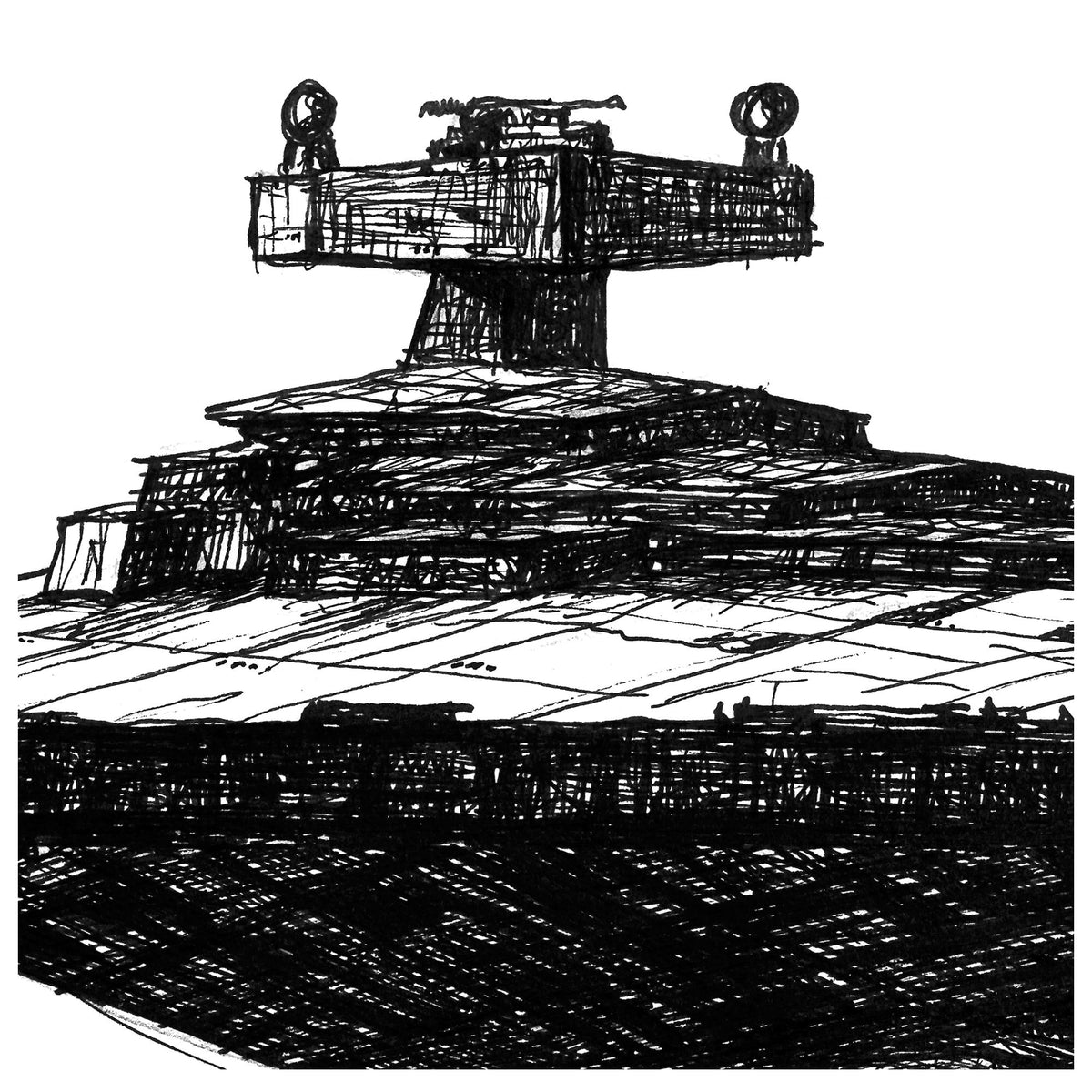Star Destroyer - Minimalist Star Wars Poster