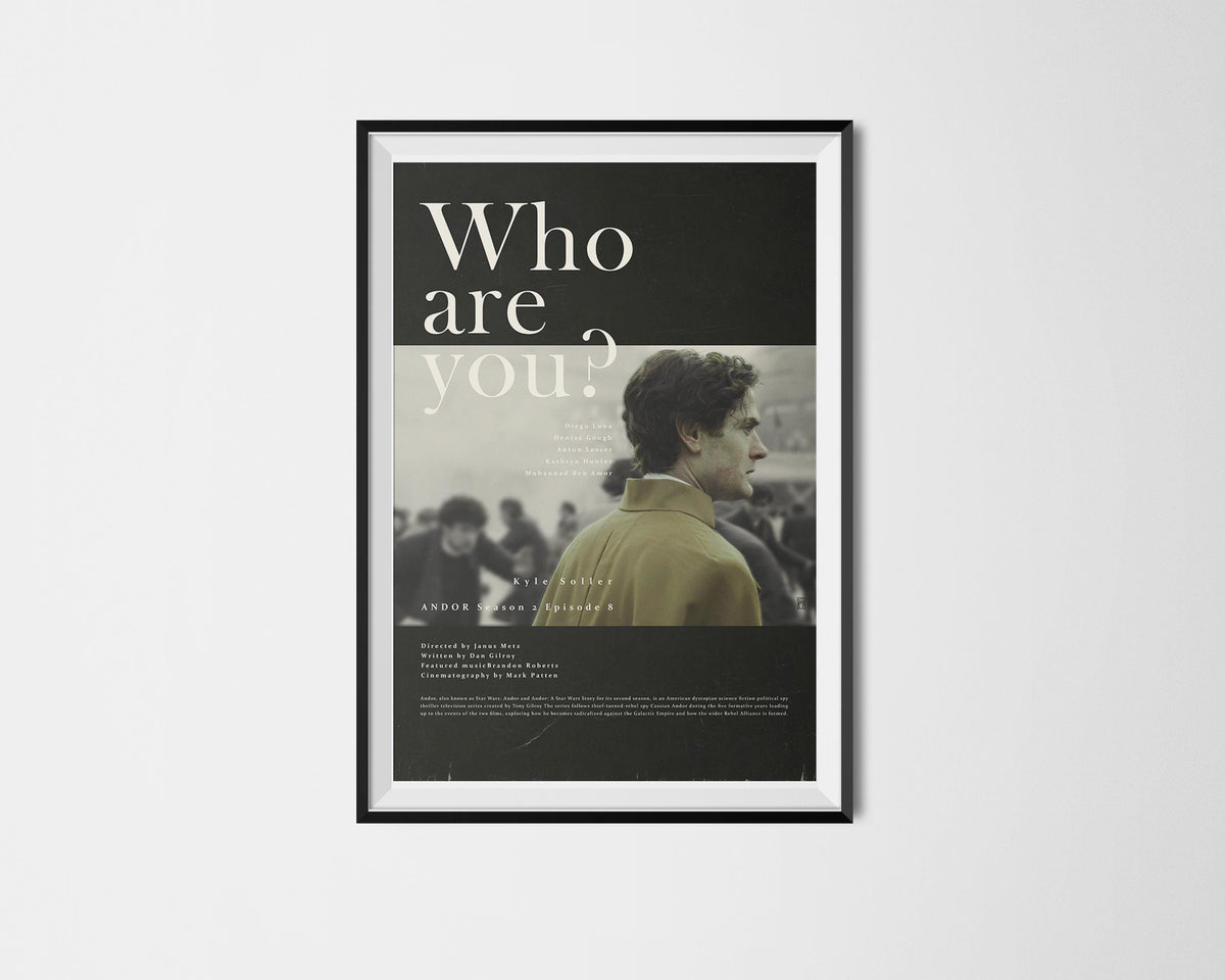 Syril Karn - "Who Are You?" S02E03 Alternative Fanmade TV Series Poster