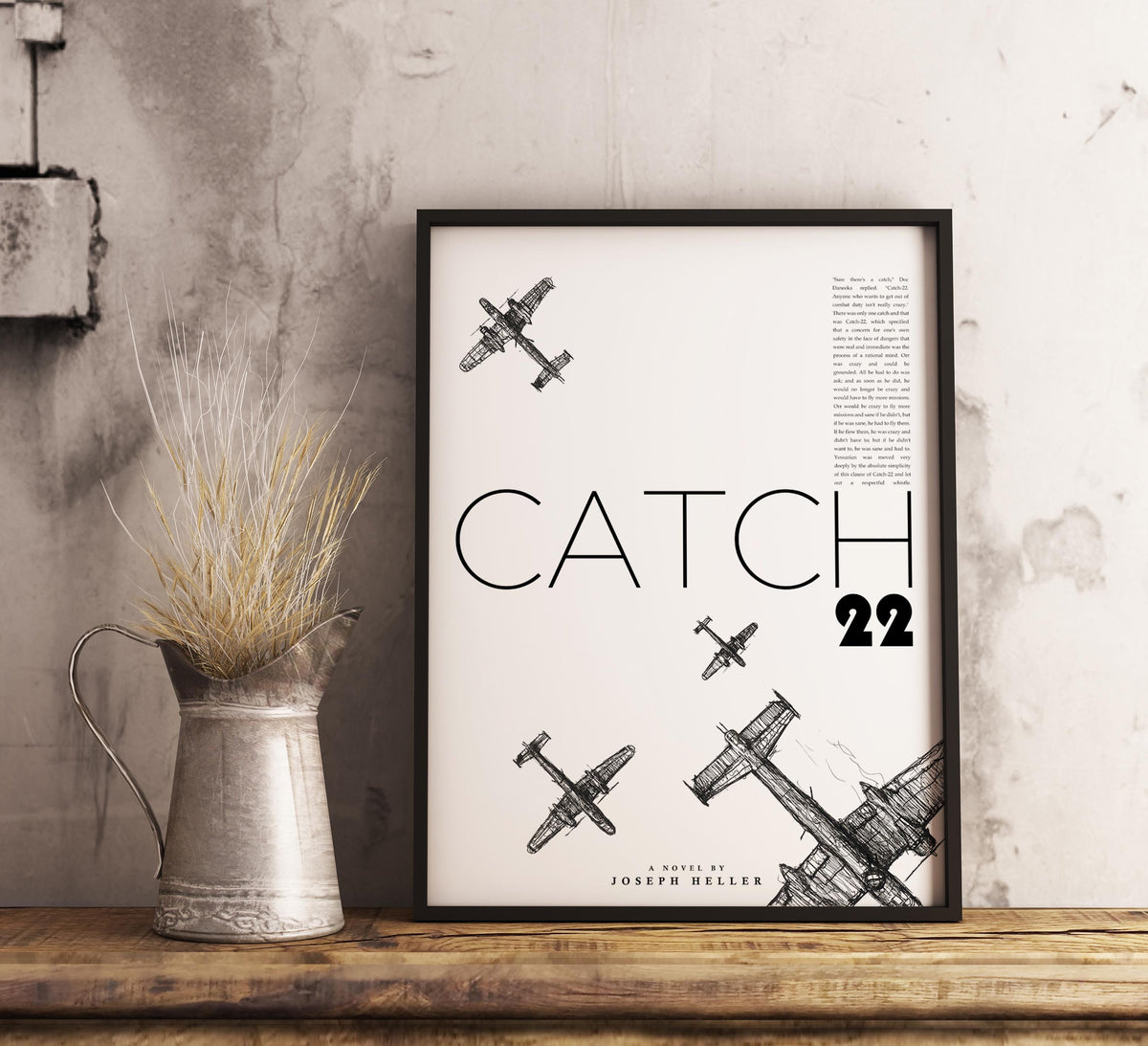 Catch 22 Joseph Heller - Book - Movie Poster