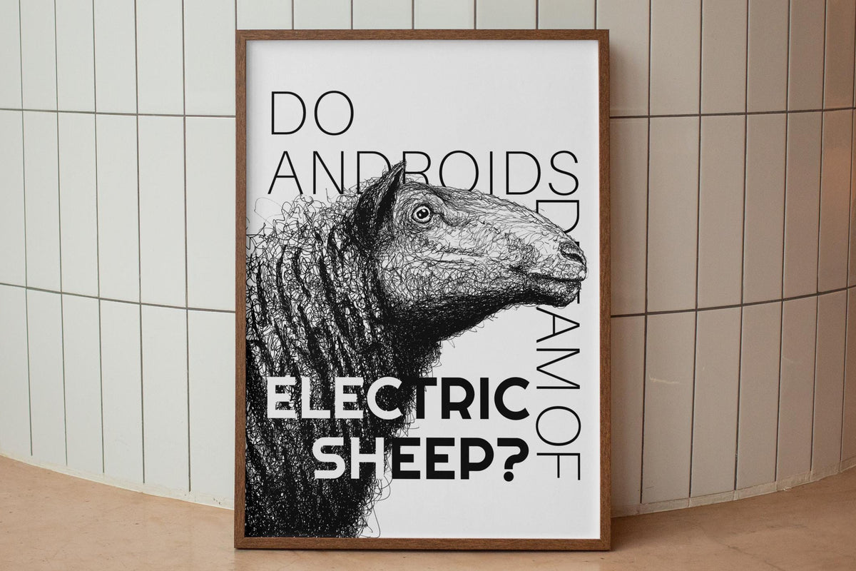 Do Androids Dream of Electric Sheep?, Blade Runner Poster, Philip K. Dick