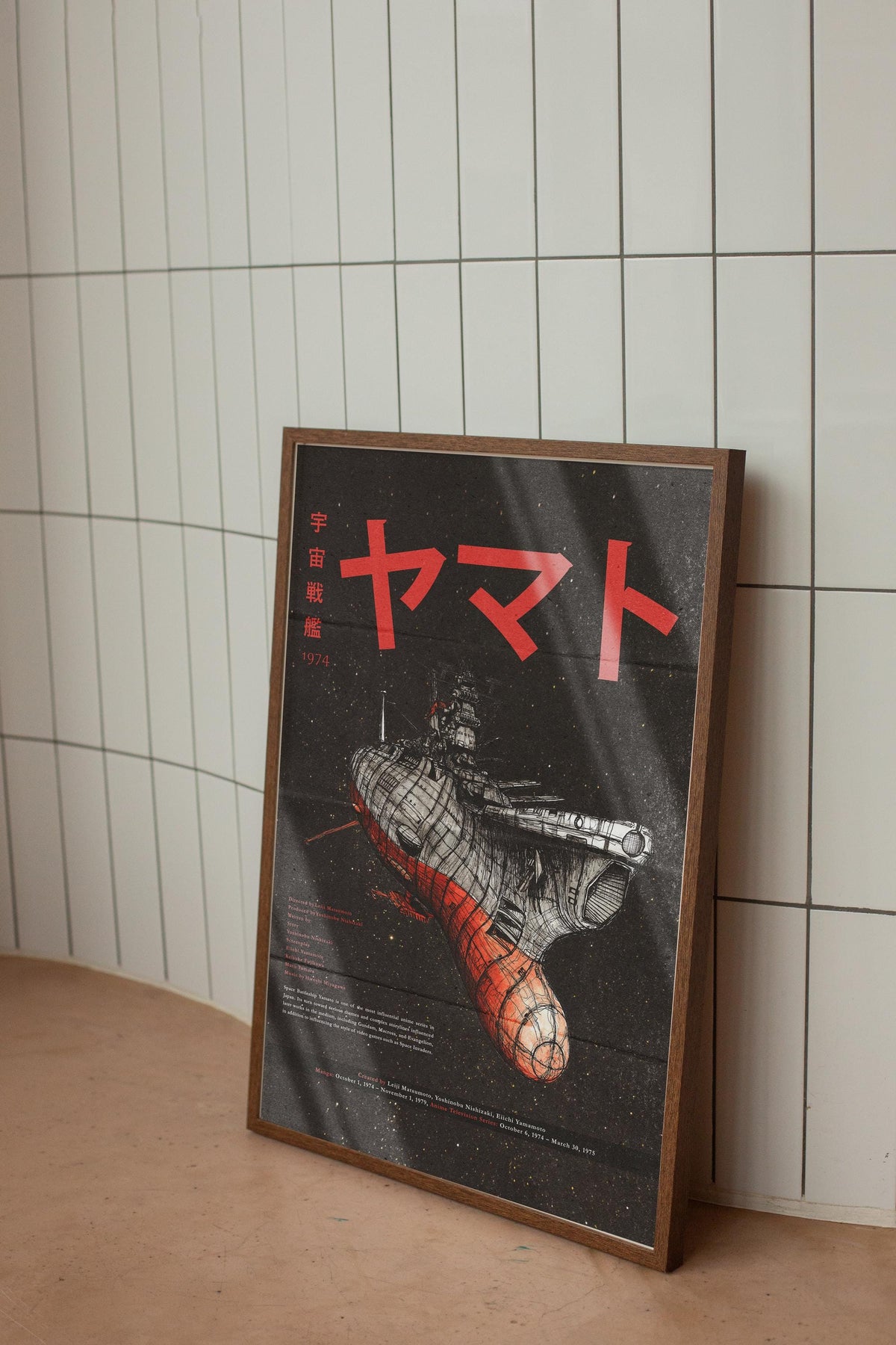 Space Battleship Yamato - Uchuu Senkan Yamato - Starblazers - Altenative Manga Poster-2